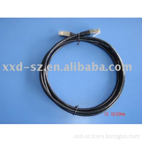 Cat 5E FTP Black RoHS Compliant